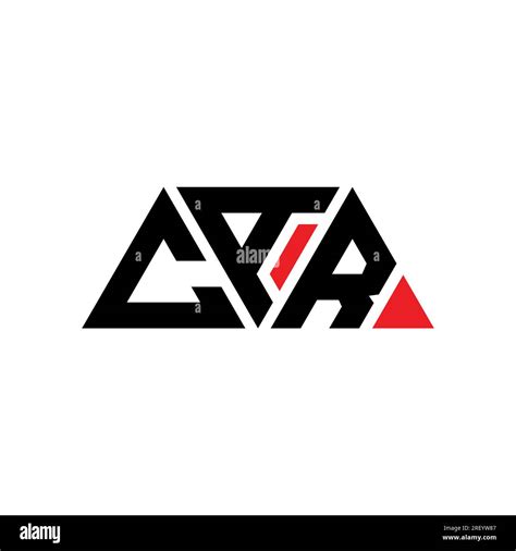 Car Triangle Letter Logo Design With Triangle Shape Car Triangle Logo