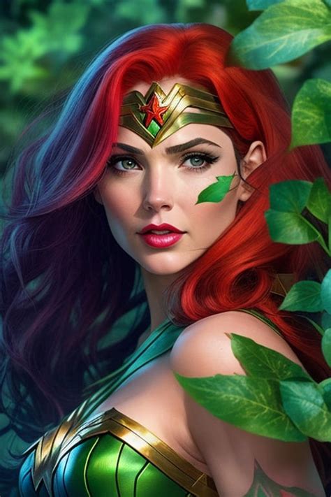Wonder Woman Poison Ivy By Pokeben10 On Deviantart
