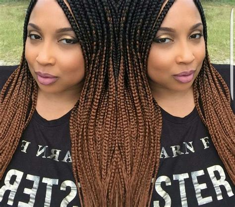 Pin By Leslie Rimmer On Ombre Box Braids Cool Braid Hairstyles