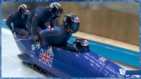 Winter Olympics Gbs Four Man Bobsleigh Team Finish Sixth After Two