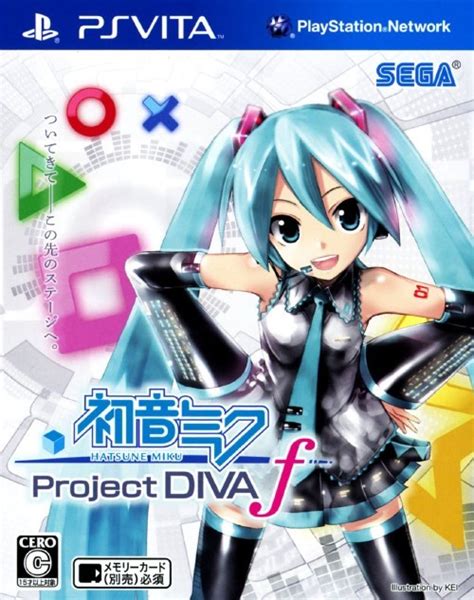 Hatsune Miku Project Diva F Boxarts For Sony Ps Vita The Video