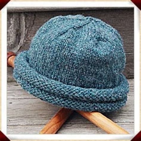 Rolled Brim Hat Double Roll Storm Hat Pattern By Annies Woolens