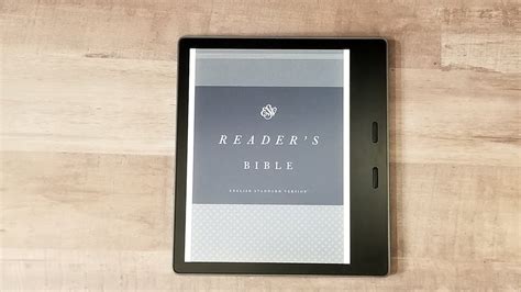 Esv Readers Bible Kindle Edition Youtube