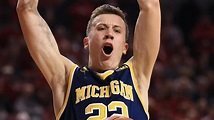 Michigan's Duncan Robinson working on getting his shot off quicker
