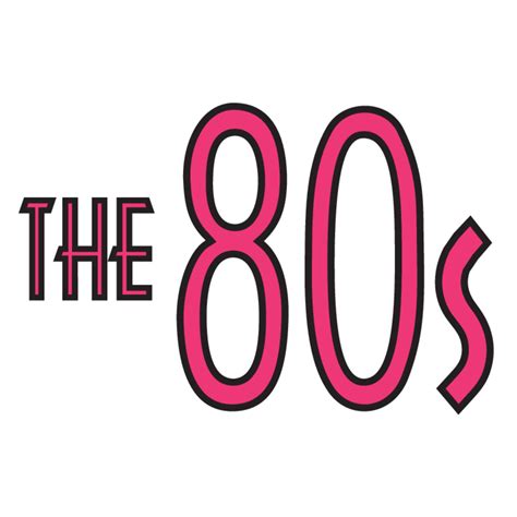 The 80 S Logo Vector Logo Of The 80 S Brand Free Down