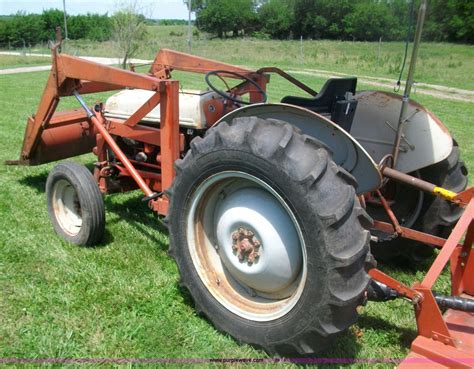 Ford 8n Tractor With Loader In Wamego Ks Item 1002 Sold Purple Wave