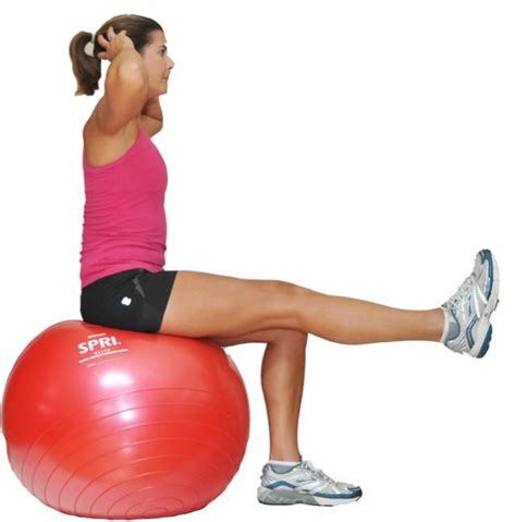 Stability Ball Core Exercises For Seniors For Push Pull Legs Fitness