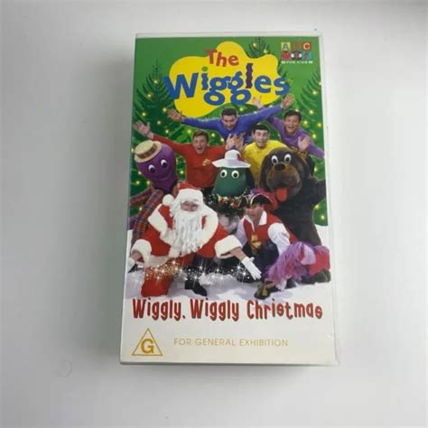 THE WIGGLES WIGGLY Wiggly Christmas VHS PAL PicClick UK