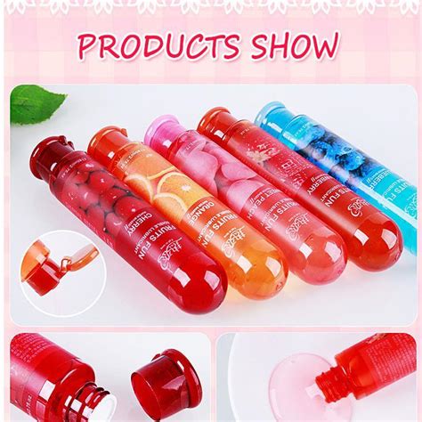 Recommend Fruit Flavor Edible Organic Sex Lubricant Product Private Label Water Based Fruits Fun