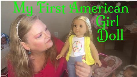 🎀unboxing My First American Girl Doll Julie🎀 Youtube