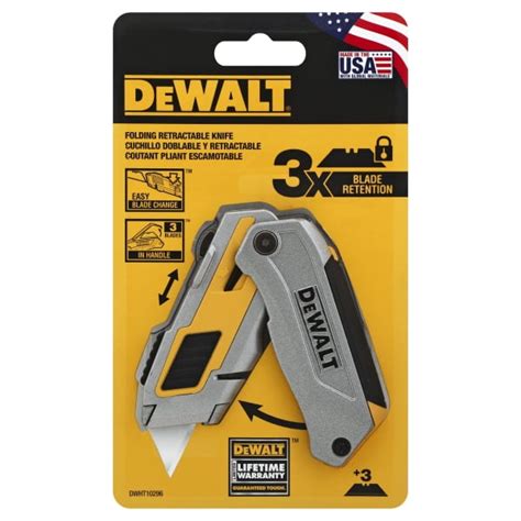 Dewalt Dwht10296 Utility Knife Retractable Utility General Purpose