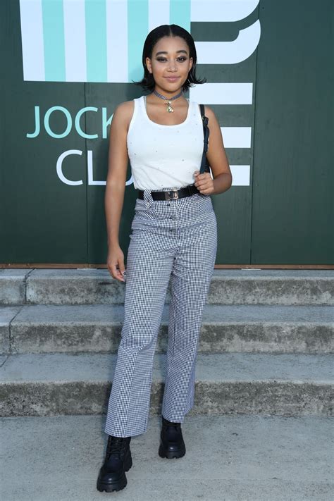 AMANDLA STENBERG At Miu Miu Club Event In Paris 06 29 2019 HawtCelebs