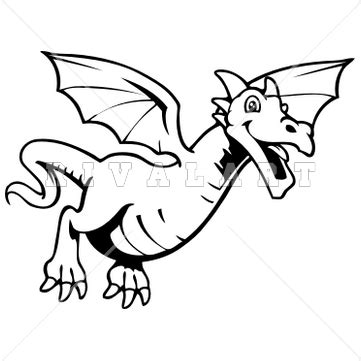 Find high quality dragon clipart black and white, all png clipart images with transparent backgroud can be download for free! dragon clipart black and white for kids - Clipground