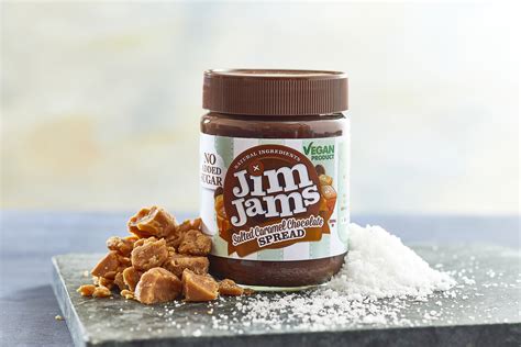 Vegan Salted Caramel Chocolate Spread — Jimjams Healthier Chocolate Spreads