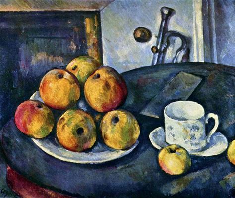 Still Life With Apples And Cup Cm By Paul Cezanne History Analysis Facts Arthive
