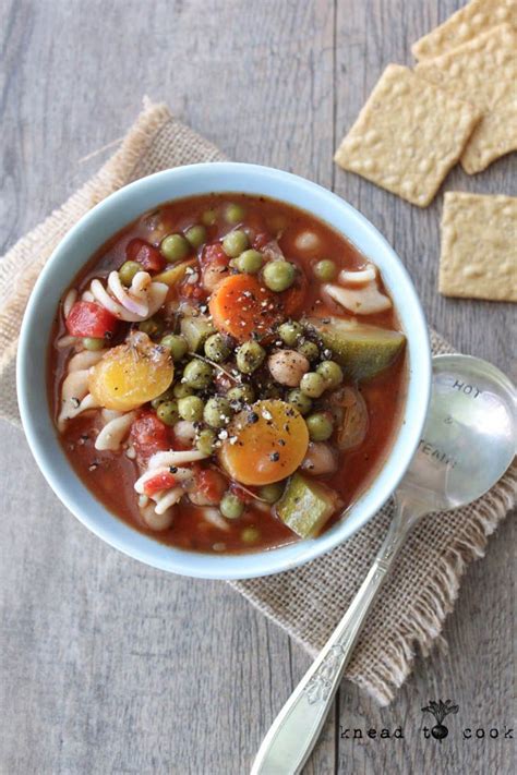 Vegetable Chickpea Soup Vegan Gluten Free Soup Appetizers