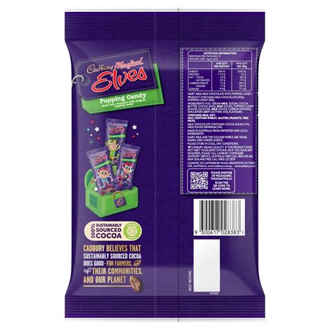 Cadbury Magical Elves With Popping Candy Sharepack 12 Pack 144g Kmart Nz