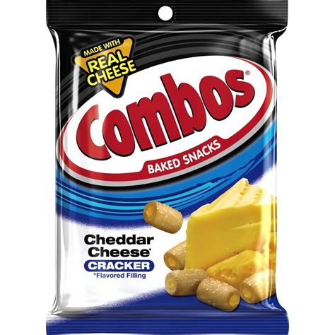 Combos Cheddar Cheese Backed Snack Cracker 63 Oz