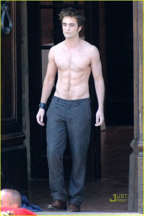 Robert Pattinson Finally Shirtless Naked Male Celebrities