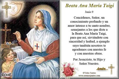 Vidas Santas Estampita Y Oración A La Beata María Taigi