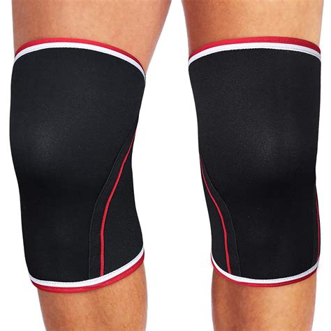 Knee Sleeves 7mm Neoprene Knee Brace 1 Pair Knee Compression Sleeves