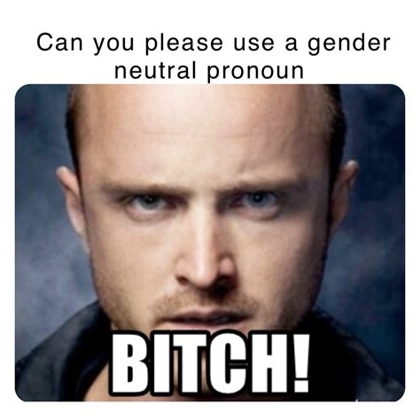 Can You Please Use A Gender Neutral Pronoun Funnydaily1989 Memes