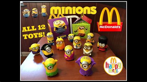 As a kid, trips to mcdonald's were seriously magical. MINIONS Movie MCDONALDS Happy Meal Toys July 2015! All 12 ...