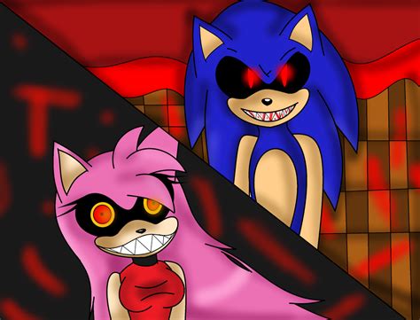 Xx Sonic Exe Vs Creepy Amy XX By GothFireArts642 On DeviantArt