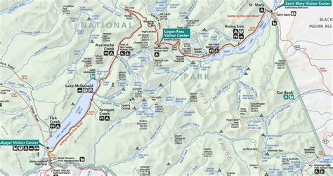 The Going To The Sun Road In Glacier National Park Information