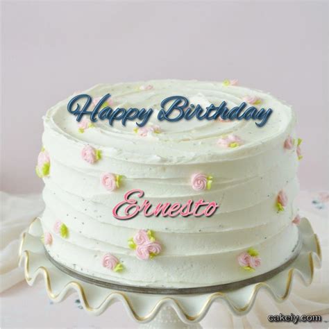 🎂 Happy Birthday Ernesto Cakes 🍰 Instant Free Download