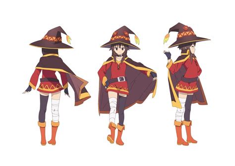 Anime Model Sheets Anime Character Design Megumin Cosplay Character