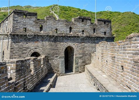 Beautiful Watchtower The Great Wall Of China Stock Photo Image Of