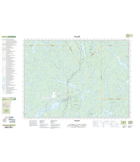 canadian topo topographic map 031m04 temagami lefebvre s source for adventure