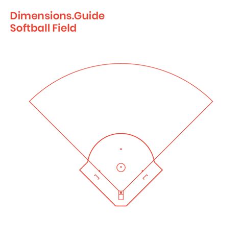 Softball Field Dimensions And Drawings