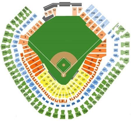 Rangers Stadium Seating Chart Two Birds Home