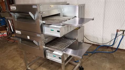 Lincoln Impinger Natural Gas Double Stack Pizza Conveyor Oven