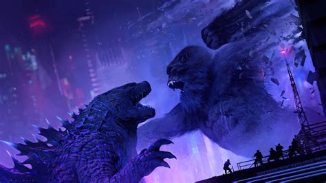 1600x900 Resolution Godzilla Vs Kong New Fanart 1600x900 Resolution