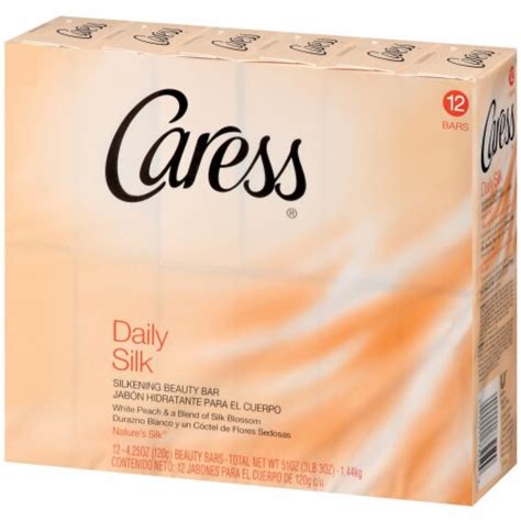 Caress Daily Silk Bar Soap 12 425 Oz Kroger