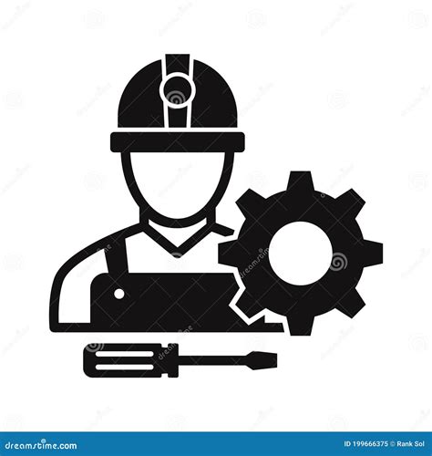 Labour Vector Icon Which Can Easily Modify Or Edit Stock Vector