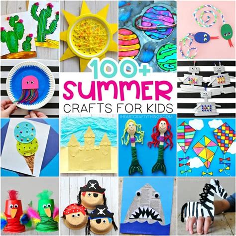10 Easy And Fun Prek Crafts For Summer That Your Kids Will Love
