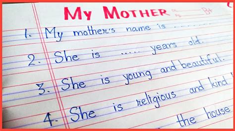 🌷 5 Sentences About Mother To Our Superwomen 30 Best Words To