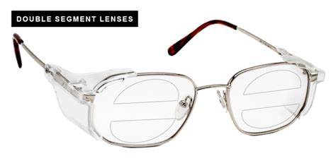 Double Segment Bifocals Rx Prescription Safety Glasses