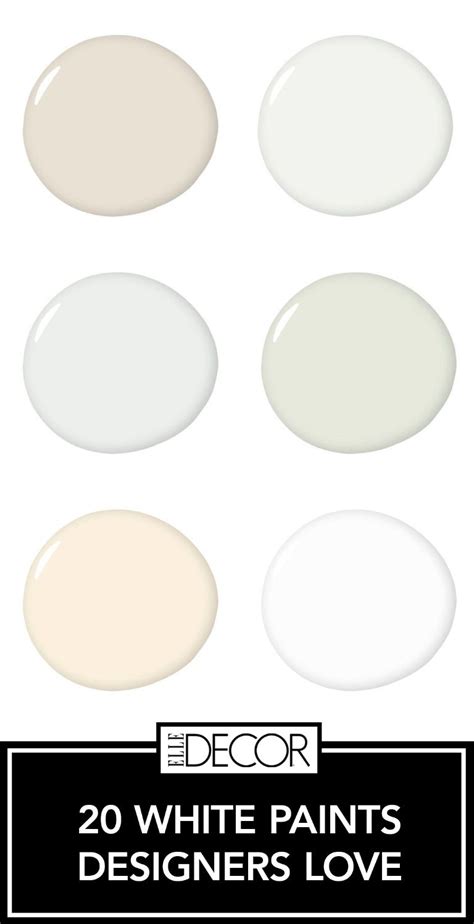 20 Best White Paint Colors Designers Favorite Shades Of White Paint