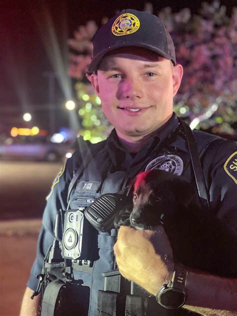 Blount County Tennessee deputy adopts puppy he helped rescue