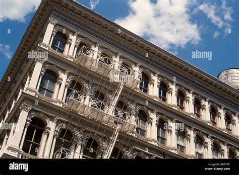 New York Usa Manhattan Cast Iron Facade Of The E V Haughwout Building