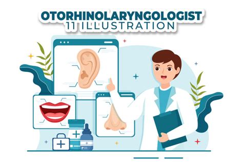 11 Otorhinolaryngologist Illustration By Denayunethj Thehungryjpeg