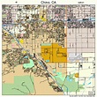 Chino California Street Map 0613210
