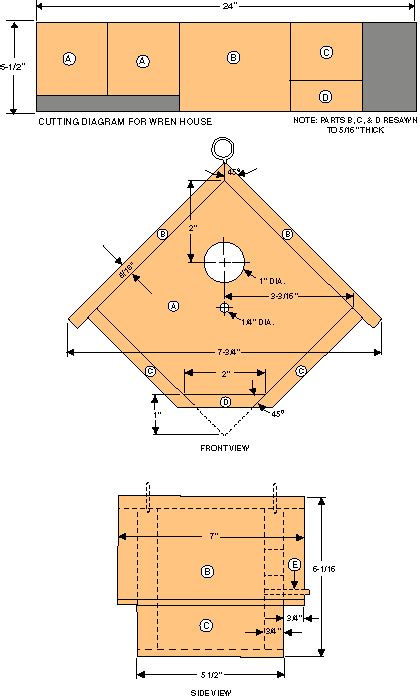 Choose a plan with an entrance hole size that makes sense and. bird house plans - Google Search wow lots of great plans, why not make some lil' birds happy ...