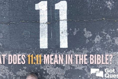 Biblical Meaning Of 1111
