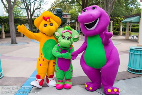 Meeting Barney Bj And Baby Bop Universal Orlando Resort Flickr